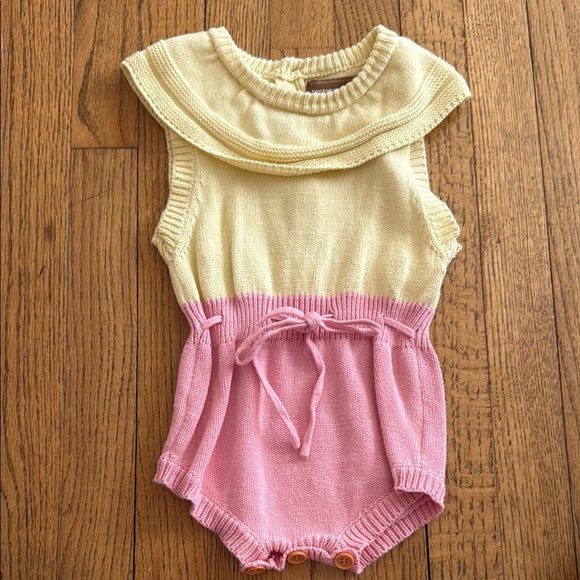 Zara Other - ✨ Fortunate Crab Knit Romper – Size 2T ✨